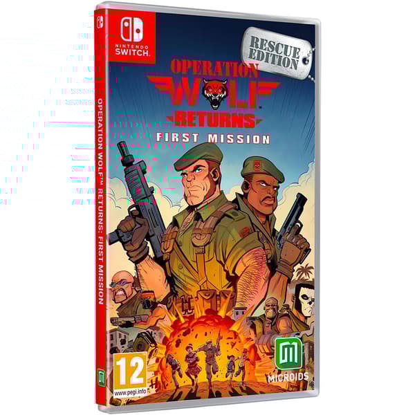 Nintendo Games Switch Operation Wolf Returns First Mission  PAL