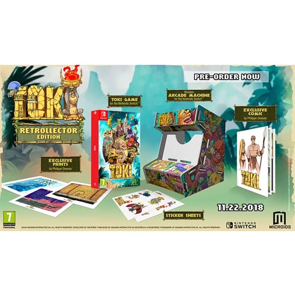 Nintendo Games Switch Toki - Retrocollector Edition  PAL