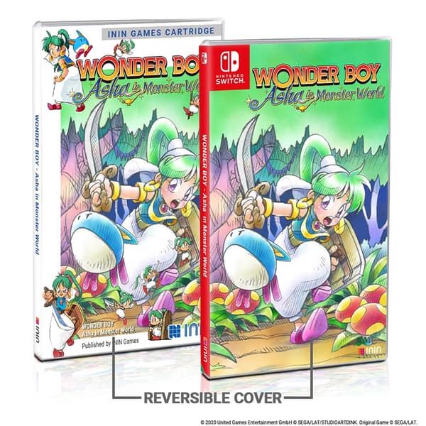 Nintendo Games Switch Wonder Boy Asha In Monsterland Limited Edition - Strictly Limited Games  PAL