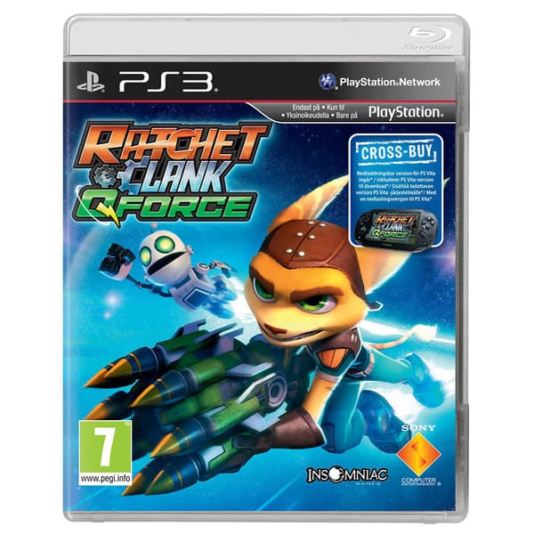 Playstation Games Ps3 Ratchet & Clank: Qforce
