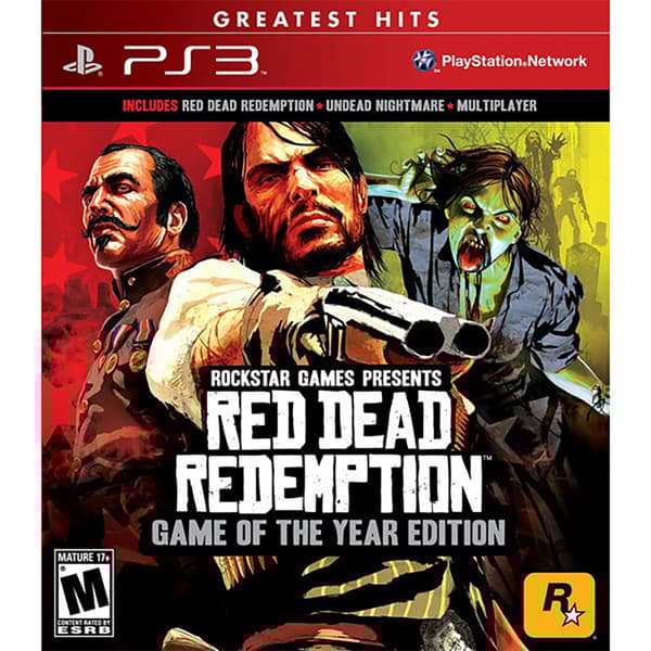 Playstation Games Ps3 Red Dead Redemption Game Of The Year Edition Import