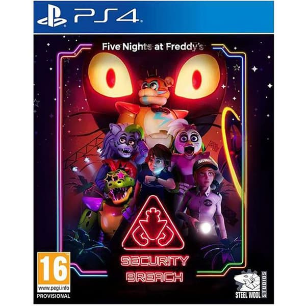 Playstation Games Ps4 Five Nights At Freddy´s: Security Breach