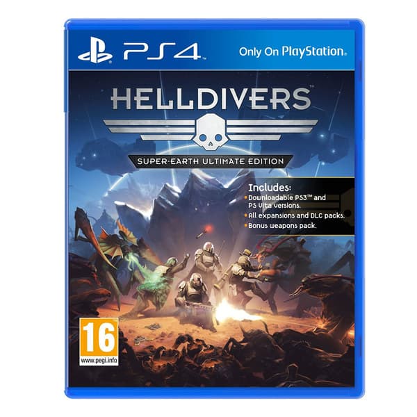 Playstation Games Ps4 Helldivers Super-earth Ultimate Edition