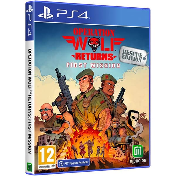 Playstation Games Ps4 Operation Wolf Returns First Mission