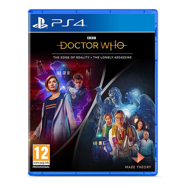 Playstation Games Ps4 Doctor Who The Edge Of Reality & The Lonely Assassins