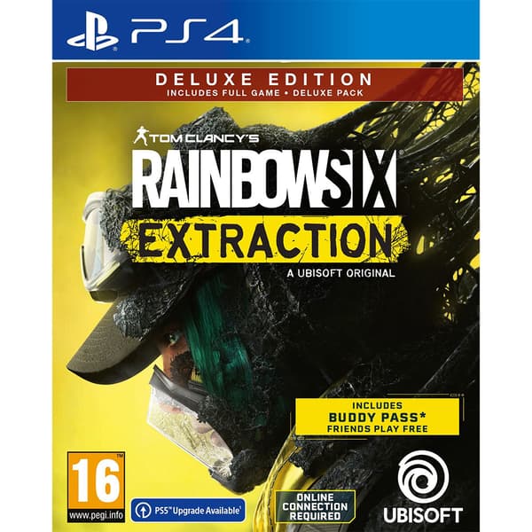 Playstation Games Ps4 Tom Clancy´s Rainbow Six Extraction Deluxe Edition