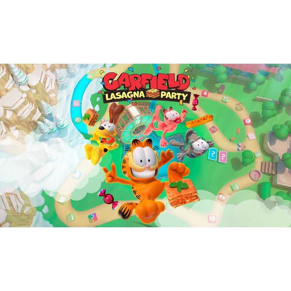 Playstation Games Ps5 Garfield Lasagna Party Flerfarvet