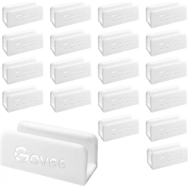 Govee 20x Clips Monteringsbeslag - installationsbeslag, 20 stk