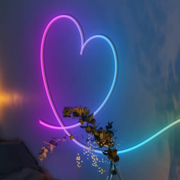 Govee Neon Rope LED-ljusslang, 2 m