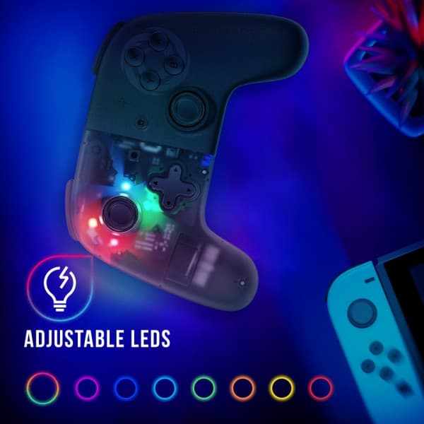 Oniverse OniPad Blackstar - trådløs spillekontrol, sort, Switch
