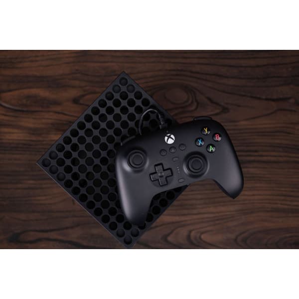 8BitDo Ultimate Wired Controller - Hall Edition -langallinen peliohjain, musta, Xbox / PC