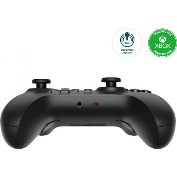 8BitDo Ultimate Wired Controller - Hall Edition -langallinen peliohjain, musta, Xbox / PC