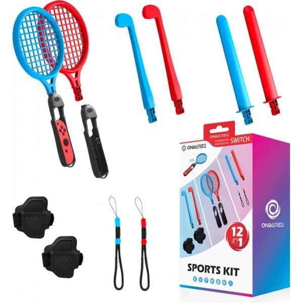 Oniverse 12-i-1 Paket -tillbehörspaket, Switch
