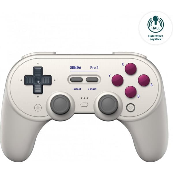 8BitDo PRO 2 G Classic - Hall Edition - trådløs spillekontrol, Switch / PC / Android