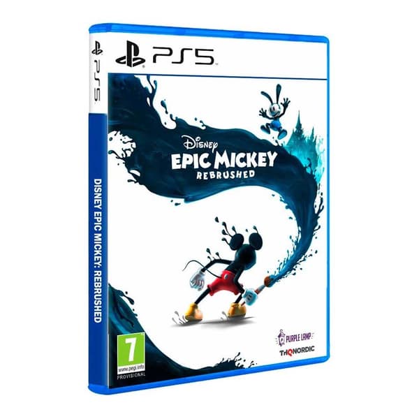 Playstation Games Ps5 Disney Epic Mickey: Rebrushed  PAL