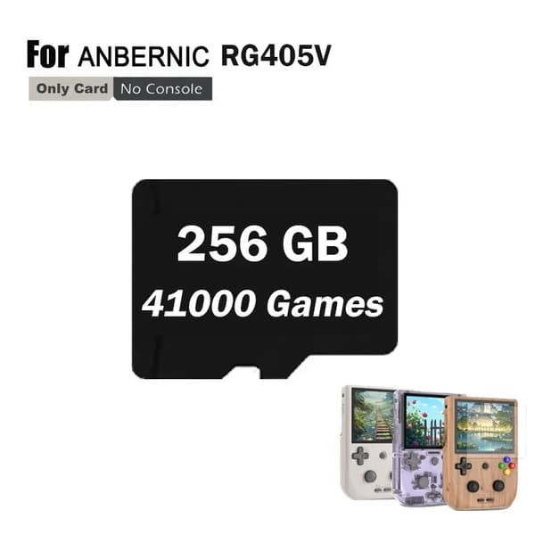 Anbernic RG405V TF-kort, 256 GB med 41000 spel, 512 GB med 75000 spel,512G 75000SPEL