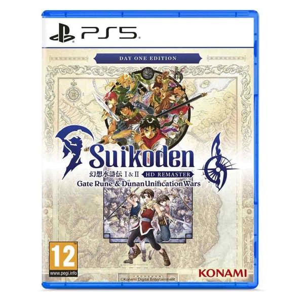 Playstation Games Ps5 Suikoden I & Ii Hd Remaster: Gate Rune & Dunan Unification Wars-day 1 Edition