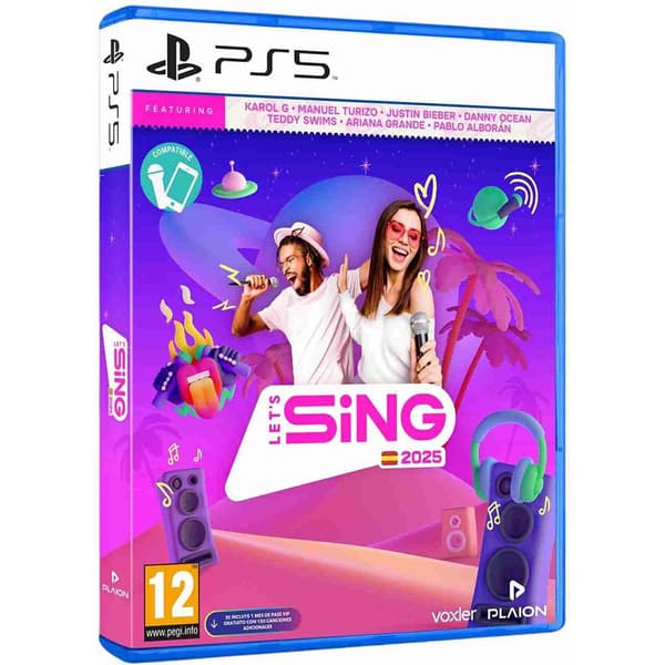 Playstation Games Ps5 Let´s Sing 2025 S.v  PAL