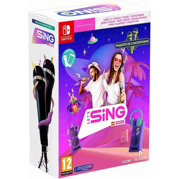 Playstation Games Ps5 Let´s Sing 2025 S.v. + 2 Micros  PAL