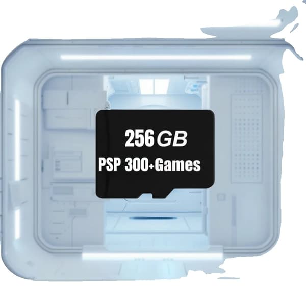 Hukommelseskort, 256GB lagerplads, 11000 retrospil,128G 8000 SPIL 128G 256G 300  PSP Games