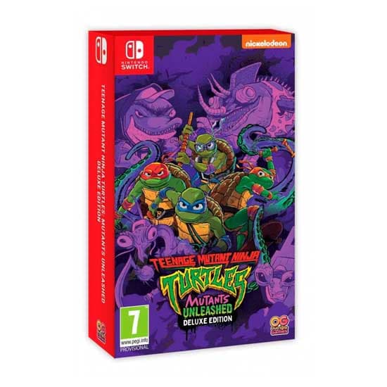 Nintendo Games Switch Teenage Mutant Ninja Turtles: Mutants Unleashed - Deluxe Edi  PAL