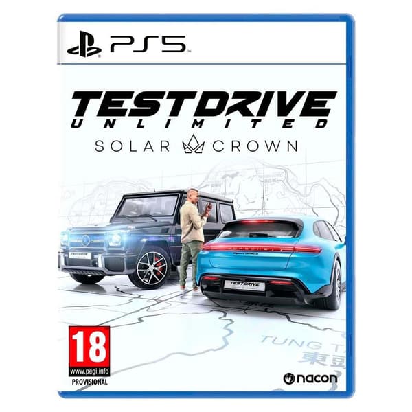 Playstation Games Ps5 Test Drive Unlimited Solar Crown  PAL