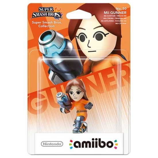 Nintendo Amiibo Smash Mii Gunner 50 Orange