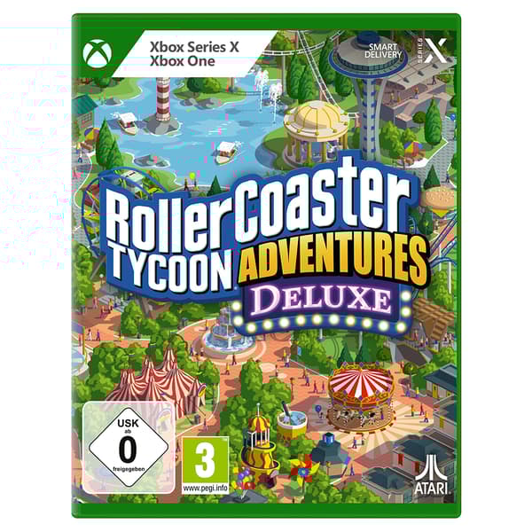 Xbox Games Rollercoaster Tycoon Adventures Deluxe