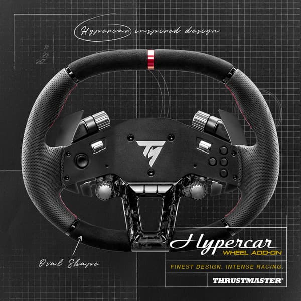 Thrustmaster Hypercar Wheel Add-on Rat