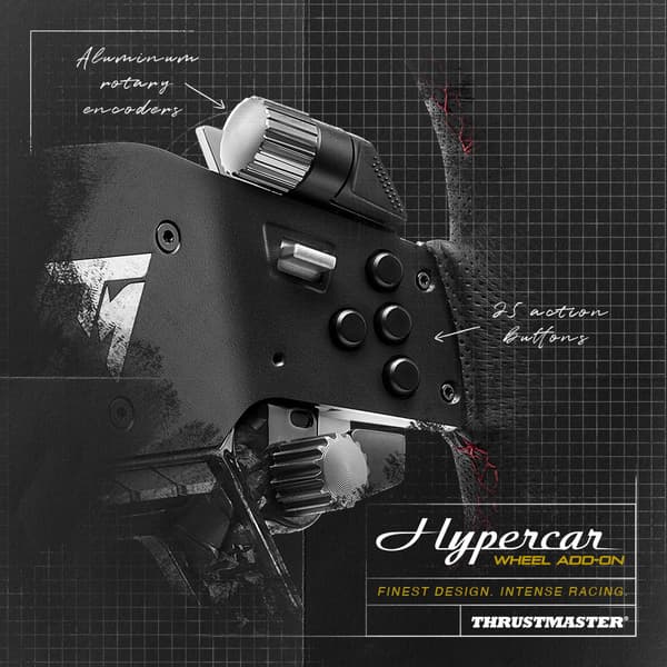 Thrustmaster Hypercar Wheel Add-on Rat