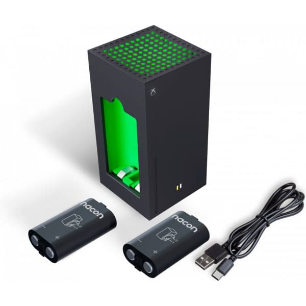 Nacon Double External Battery -batteripaket + laddare, Xbox