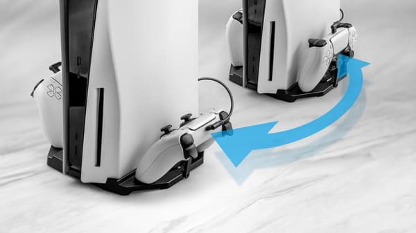 FLASHFIRE P901 DOCKINGSstation för PS5 ENKEL laddning ELEGANT ABS-design