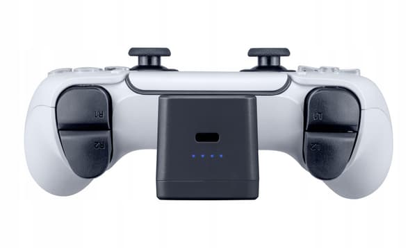 PS5-ohjaimen akku 2000 mAh PIKAlataus FLASHFIRE Musta