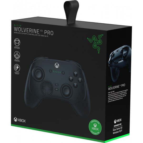 Razer Wolverine V3 Pro langaton peliohjain, musta, PC/Xbox