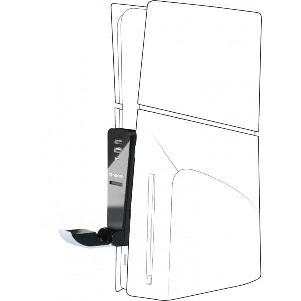 Nacon Dualsense kontroller laddningsstativ för PS5 Slim konsol