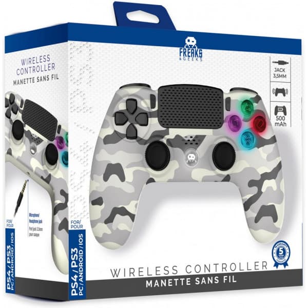 Freeks and Geeks trådlös spelkontroll, PS4, Camo