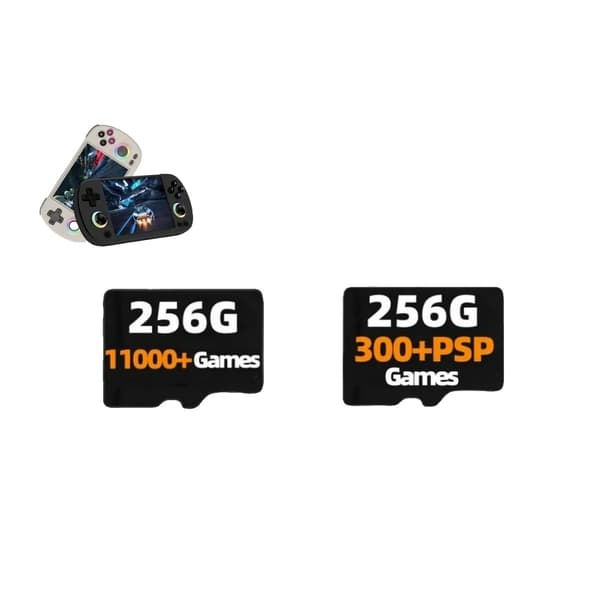 Gaming TF-kort, 256G kapacitet, 11000+ retrospel,256G OCH 256PSP