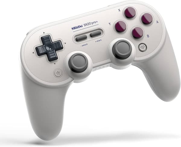 8Bitdo SN30 Pro+ Gamepad G Classic Edition, Switch, PC & Android (DEMO EX) - Gaming (begagnad)