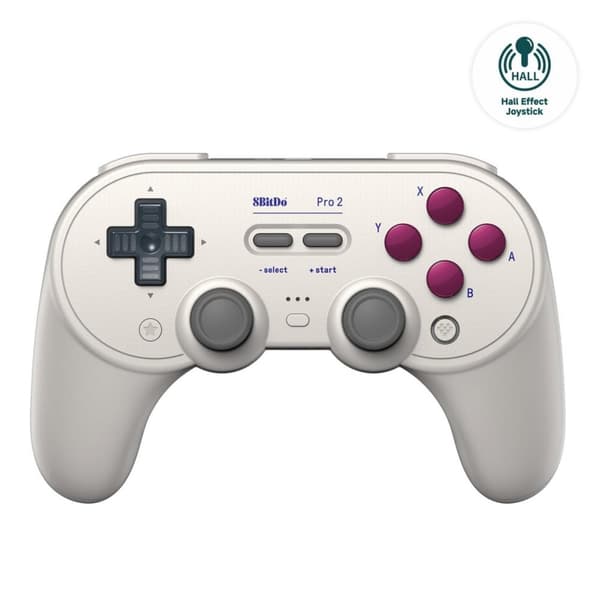 8BitDo PRO 2 Gamepad Hall Effect/G Classic, Switch, PC & Android (DEMO EX) - Gaming (begagnad)