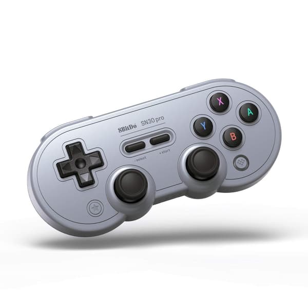 8BitDo SN30 Pro Gamepad Grey Ed. Switch, PC & Android (DEMO EX) - Gaming (begagnad)