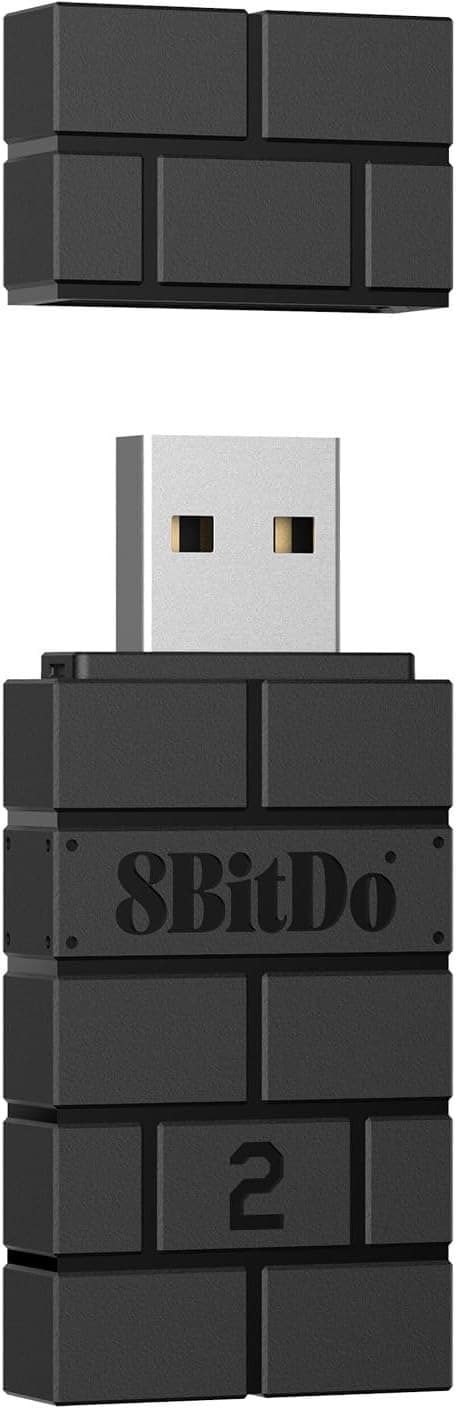 8BitDo USB Wireless Adapter 2 Black (DEMO EX) - Gaming (begagnad)