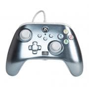 PowerA Enhanced Wired Controller - Metallic Ice - Xbox Series X (kÃ¤ytetty)