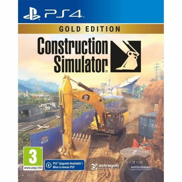 PlayStation 4 Videospel Microids Gold edition Construction Simulator (FR)