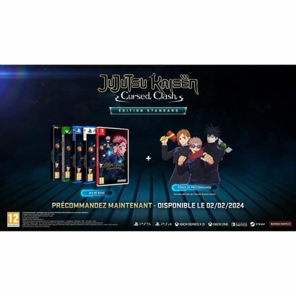 Xbox One / Series X Videospel Bandai Namco Jujutsu Kaisen: Cursed Clash (FR)