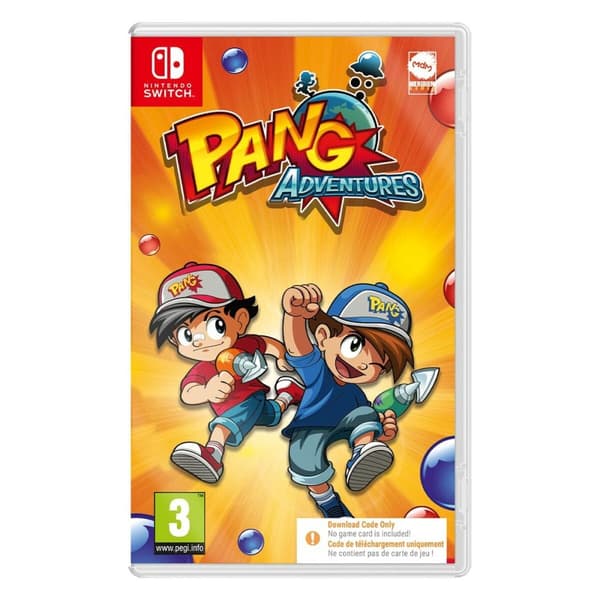 TV-spel för Switch Microids Pang Adventures Nedladdningskod