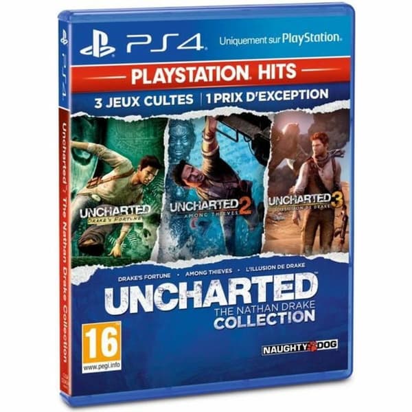 PlayStation 4 Videospel Naughty Dog Uncharted : The Nathan Drake Collection PlayStation Hits