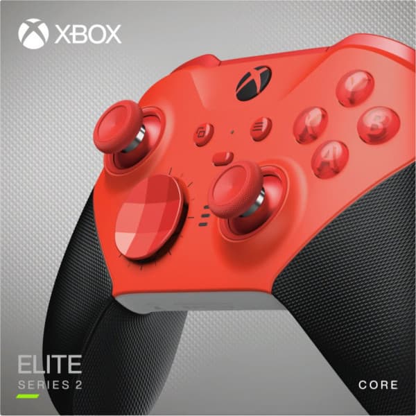 Microsoft Xbox Elite Wireless Controller Series 2 - Core -peliohjain, punainen, Xbox