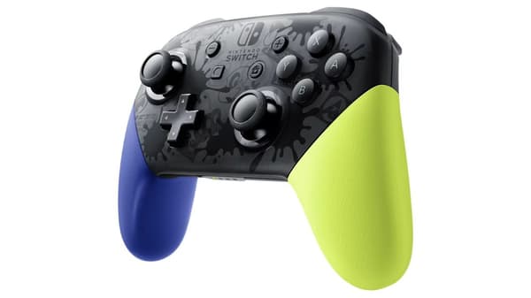 Nintendo Switch Pro Controller - Splatoon 3 - Nintendo Switch (begagnad)