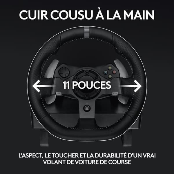 LOGITECH G920 Driving Force -rattiohjain - Xbox Onelle ja PC:lle