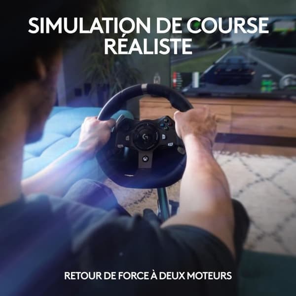 LOGITECH G920 Driving Force -rattiohjain - Xbox Onelle ja PC:lle